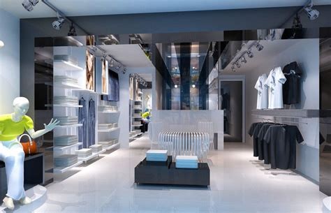 Clothing store interior