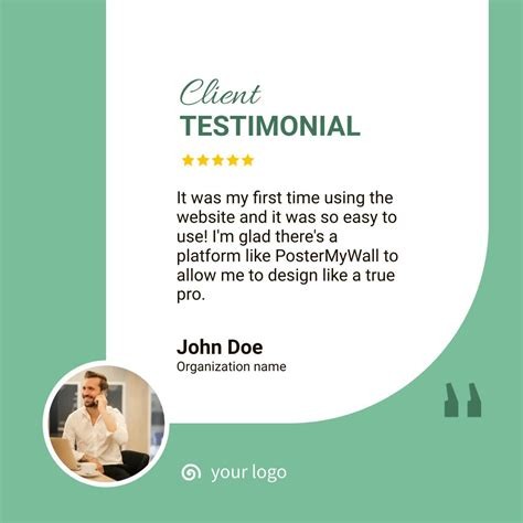 Customer Testimonial